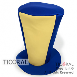 SOMBRERO GALERON EQUIPO BOCA JUNIOR x 1